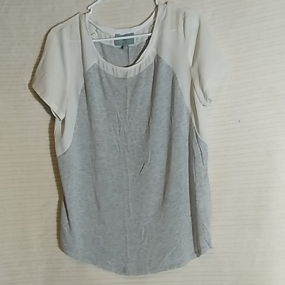 Dual colored shirt